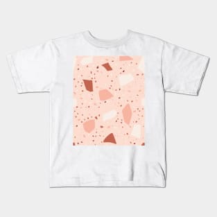 Terrazzo Pattern III Kids T-Shirt